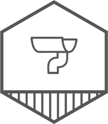 Professional gutters icon